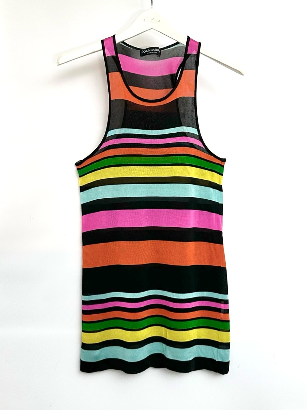D&G tunic Multicolour Striped Racerback - Picture 3 of 6